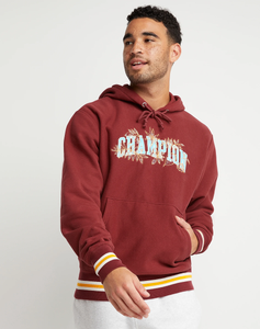 Champion  Reverse Weave Hoodie, Arch Champion With Embroidered Leaves