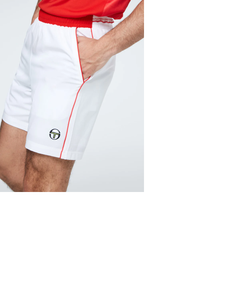Sergio Tacchini TCP Shorts - White/Red ( GOES WITH THE TCP POLO)