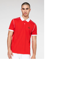 Sergio Tacchini TCP Polo - Red/White ( GOES WITH THE TCP SHORTS)