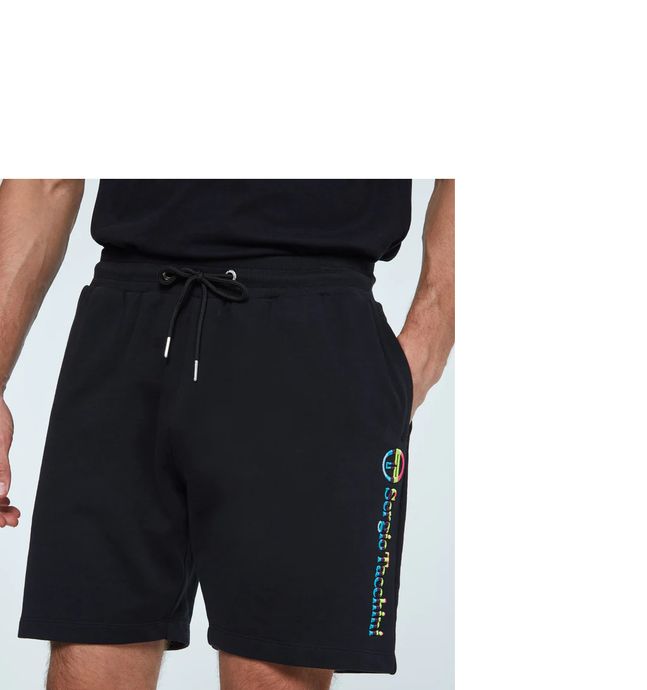 Sergio Tacchini Altomonte Short - Black (GOES WITH THE ALTOMONTE T-SHIRT)