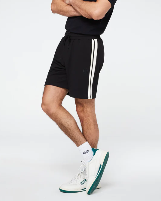 Sergio Tacchini Pietrapertosa short - Black ( GOES WITH THE MASTERS TEE )